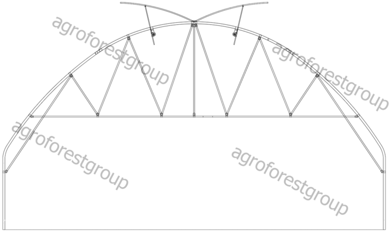 Арочные туннельные теплицы